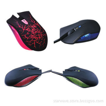 Gaming mouse with software